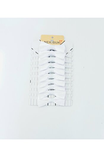 Miyakidsworld Unisex 10 Pieces Children's Satin Shiny School Performance 23 April 29 October 10 November Bow Tie