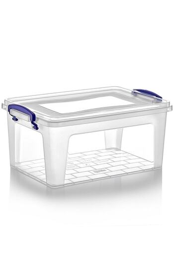 TAKYAKA Home 5 Lt Deep Claer Box Storage Box and Toy Box Organizer