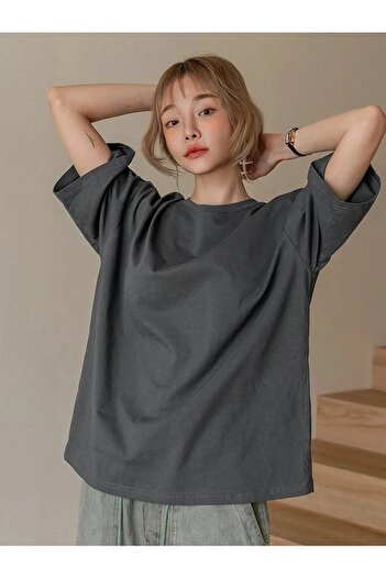 Machetta Plus Size Fructification Printed Oversize T-shirt