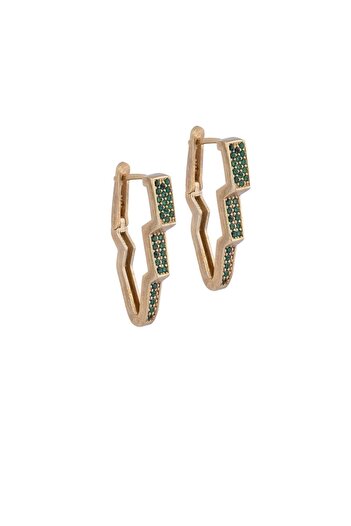 Juju Lightning Earrings With Stones