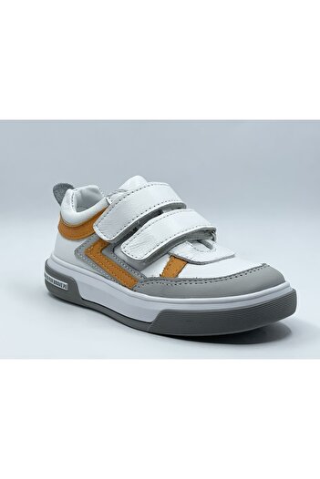 Perlina Leather And Anatomical Sole Boys' Shoes