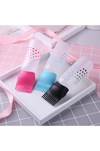 gaman Comb Head Bottle - Hair Care Oil Application