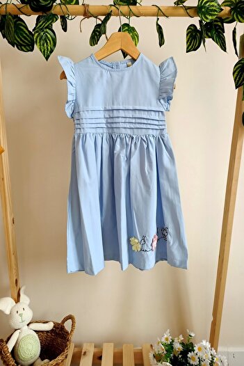 DFN Rochie de petrecere cu fusta brodata