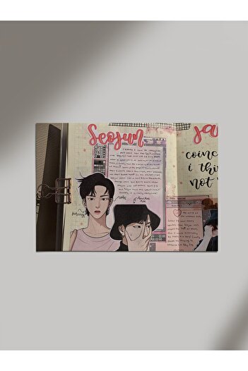 Panorama Ajans Kore Dizi Erkek True Beauty Ahşap Poster Tablo