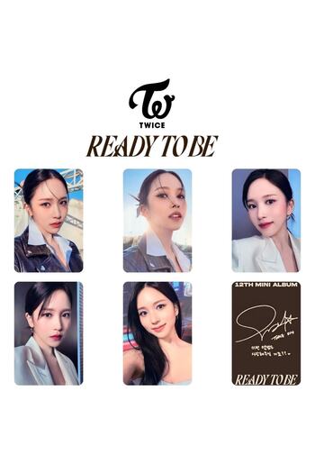 Kpop Dünyasi Twıce Mina '' Ready To Be '' Album Kart Seti