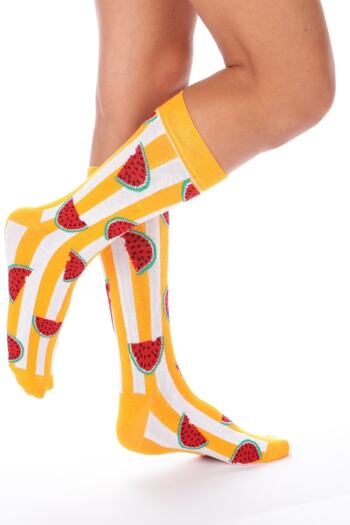 Esinti Men's Socks Women's Socks Long Colorful Patterned Scented Socks