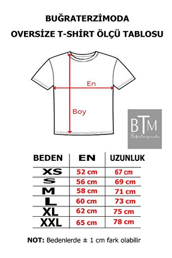Buğraterzimoda Totoro Anime Printed Unisex Gray Oversize T-shirt