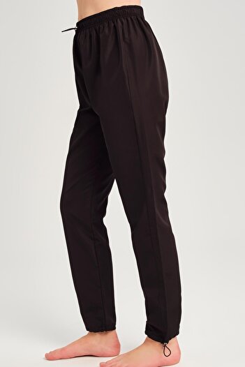 Haşema Woven Black Trousers