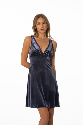 Pierre Cardin Kadife Saten Gecelik - 840