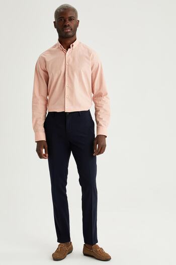 DeFacto Modern Fit Polo Neck Long Sleeve Shirt