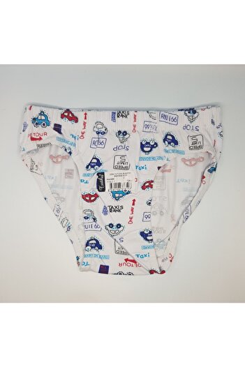 Tutku Çocuk Karışık Desenli Slip Külot 12'li Paket 255