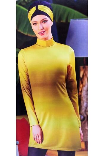 Adasea Lycra Hijab Swimsuit with Trousers
