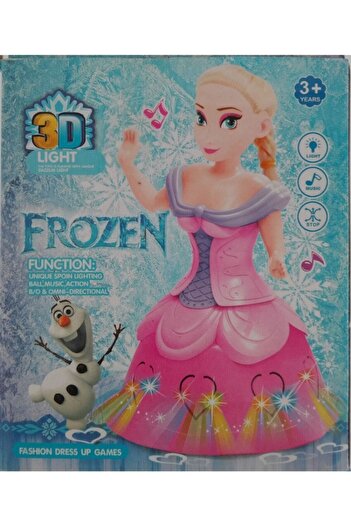 ELSA Dans Eden Bebek Işıklı Müzikli Hareketli Dansçı Frozen Bebek