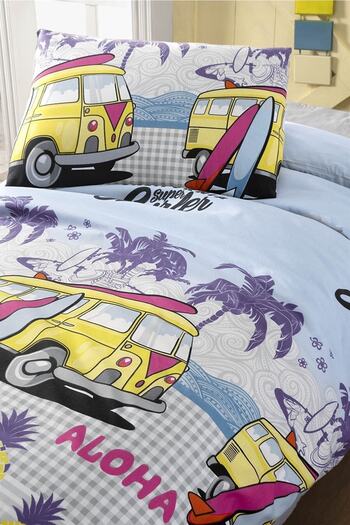 Mulberry Pie Young Duvet Cover Set Ranforce Single 160x220