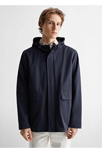 Mango Teen Чоловіча куртка з капюшоном