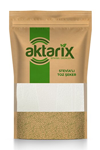 aktarix 2 kg Stevia Prebiotic Sweetener Powder Sugar - Keto/Ketogenic/Vegan Diet 0 Calories