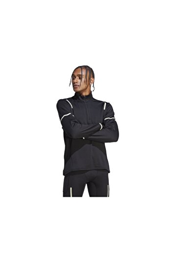 adidas X-city Ran 1/2z Men's Running Raincoat Hm8450 Black