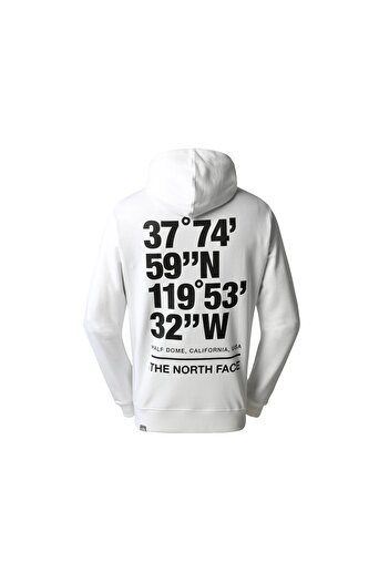THE NORTH FACE M Coordinates Hoodie Ανδρικά φούτερ εξωτερικού χώρου Nf0a826ufn41 Λευκό