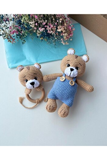 Perahobi Amigurumi Aslan Yavrusu 2'li Set