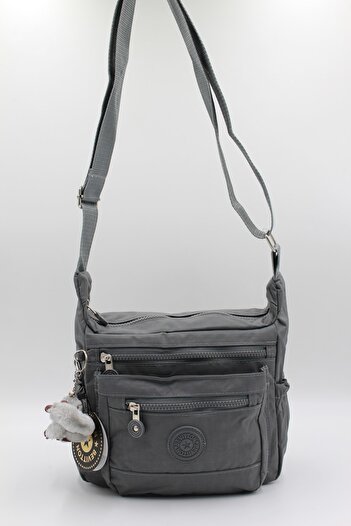 Bevitton Water Resistant Fabric Women's Shoulder Bag 3100 Gray