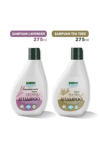 Green Clean Lavender And Tea Tree Shampoo - 275 Ml