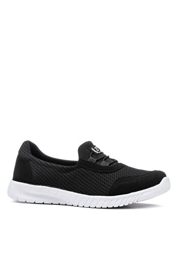 BlackSea Black White Sports Ballerina Anatomical Soft Sole Daily Walking Women's Sneakers Sports Shoes
