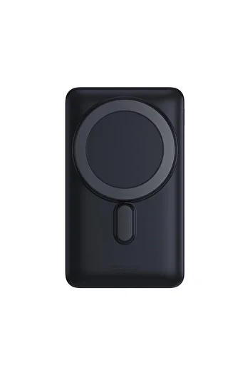 Baseus Mgsafe Overseas 20W 10.000 Mah Wireless Charging Powerbank with Stand Feature Blue