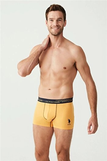 U.S. Polo Assn. Οικονομικό 3 Πακέτο - Ανδρικά Μπόξερ από βαμβάκι και λίκρα