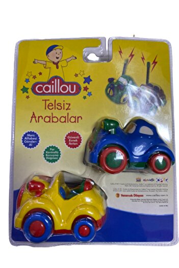 Caillou Bebek Telsizi (KAYU)kullanışlı Ve Kaliteli 2 Adet 9 V Pille Çalışır Şarjlı Pil Kullanılmaz