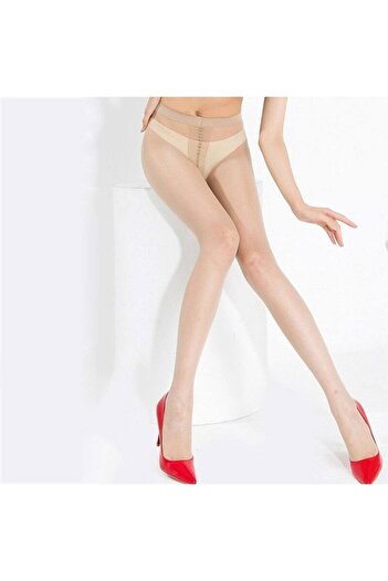 MİSTİRİK Sorano Model Fit Tightening Thin Stockings Pantyhose Corset Stockings Skin Color