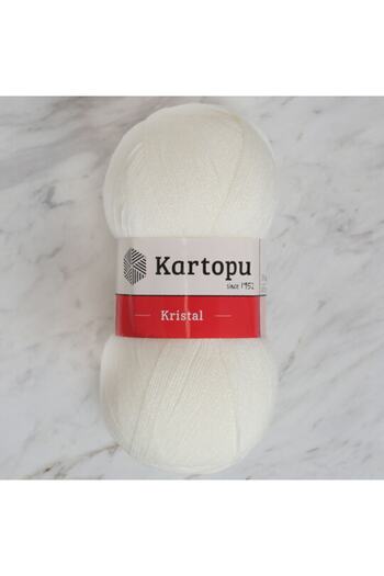 Kartopu Kristal K013 5 Adet Lif Ipi El Örgü Ipliği Ekru