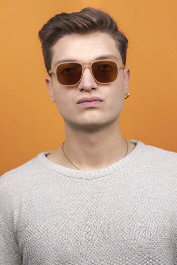 LUNOX Dina Cream Sunglasses