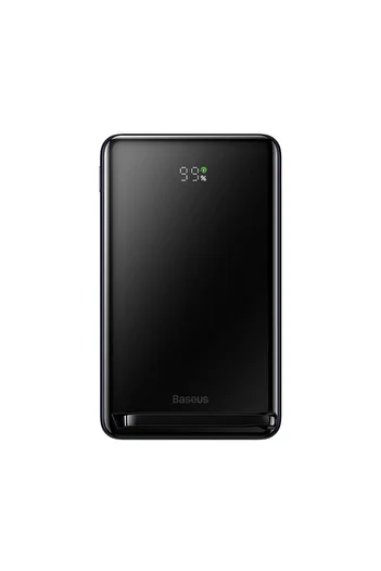 Baseus Mgsafe Overseas 20W 10.000 Mah Wireless Charging Powerbank with Stand Feature Blue