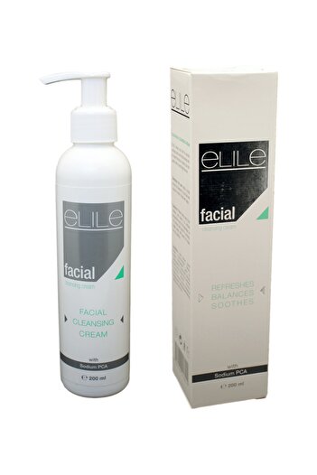 Elile Kuru Ve Karma Ciltler Için Yüz Temizleme Kremi - Facial Cleansing Cream / 200 ml