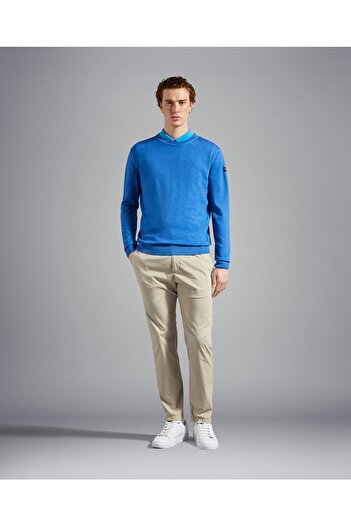 PAUL&SHARK Men's Knıtted Polo Shırt Cotton
