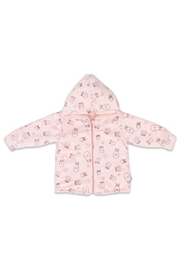 Bebitof Baby Owl Patterned Baby Coat 60024
