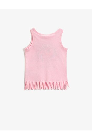 Koton Baby Girl Pink Unicorn Printed Undershirt