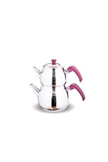 FMS Steel Teapot - Large Eco Plum
