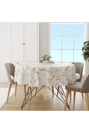 MİRELLA Washable Wipeable Stain Resistant Oilcloth Tablecloth