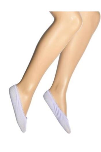 Dore Women's Lilac Lace Sandal Ballerina Socks