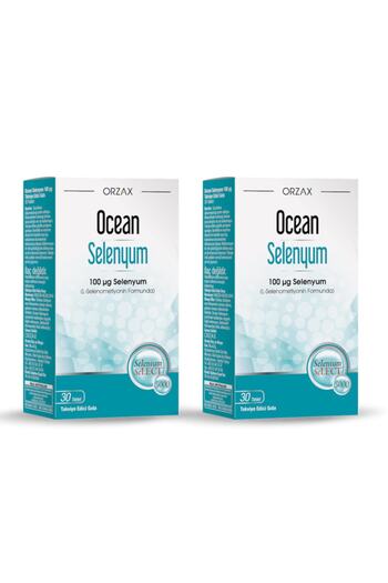 Ocean Selenium 30 Tablets - 100 Mcg X2 Pieces