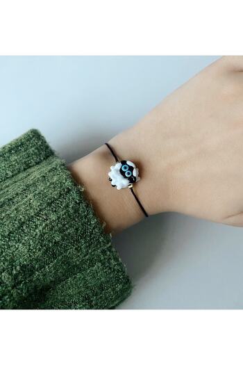 SWORDS CONCEPT Murano Glass Lamb Gift Bracelet