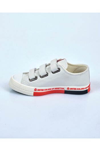 Benetton BN-30729 White Women's Sports Shoes