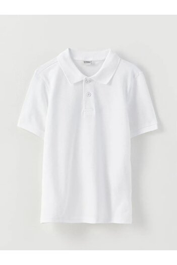 LC Waikiki Μπλουζάκι Polo Neck Basic κοντομάνικο για αγόρι