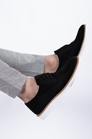 Riccon Men's Casual Shoes0012425 Black