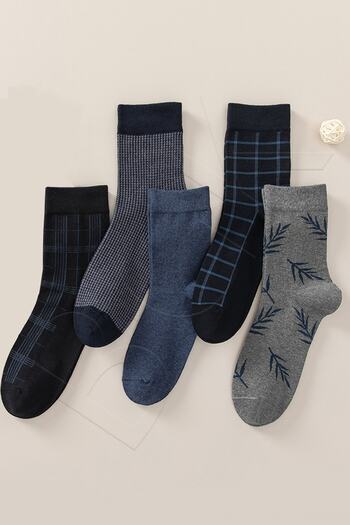 BGK 5 Pairs Men's Colorful Sock Socks