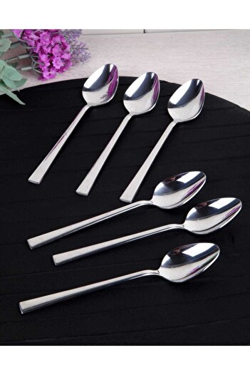 Kardelen 6 Stick Dessert Spoons
