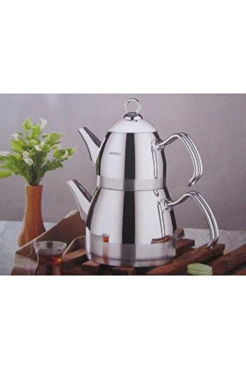 Kahramanlar Roma Mega Size Platinum Teapot Set