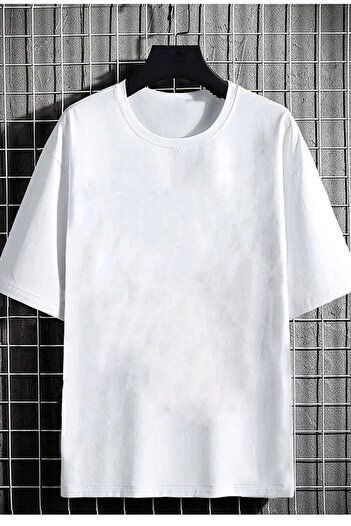 DEEPSENCE Ανδρικό μπλουζάκι Oversize Tokyogans Back Print Λευκό