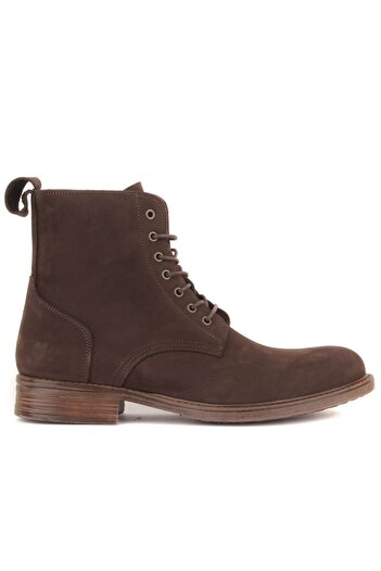SailLakers - Καφέ ανδρικές μπότες Nubuck 102-6014-GOL